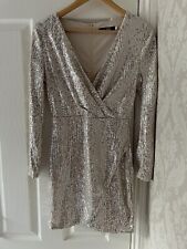 Gold & Silver Sequin Dress Size Large