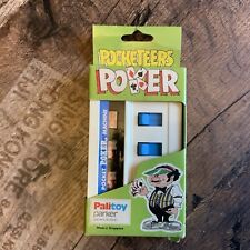Vintage Palitoy Pocketeers Poker Casino Hand Held Retro Boxed Video Game Working