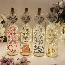 Wedding gifts for bride and groom personalised, For couple, Top table decoration