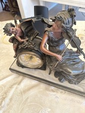 antique mantel gilt bronze