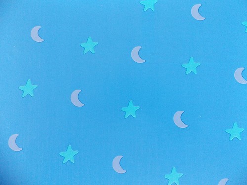 45cm blue moon - x, stars