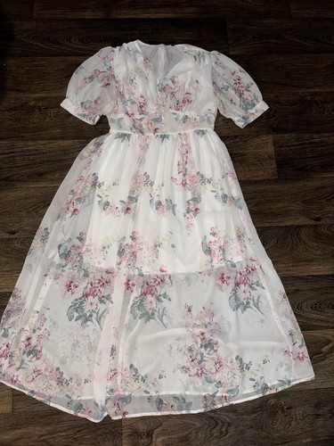Regency coquette maxi dress - maxi, in