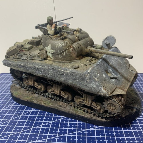 Scale sherman diorama - scale,