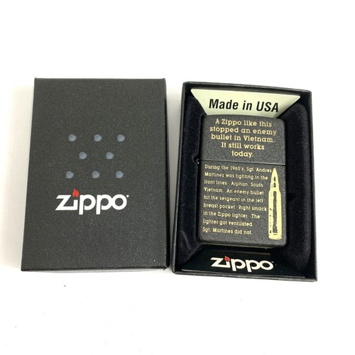 Zippo oil lighter vietnam - zippo,