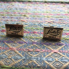 Lister Diesels CUFFLINKS vintage Engines