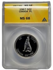 1967 CANADA HALF DOLLAR FIFTY