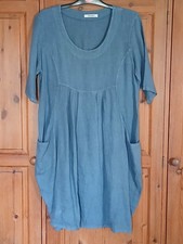 WoolOvers Grey/Blue 100% Linen