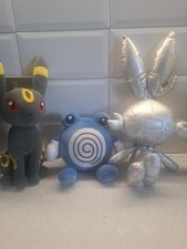 3 Pokemon Plush Teddys Soft