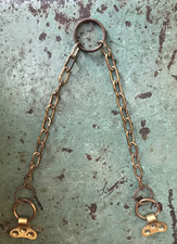 Vintage Brass & Metal Mirror