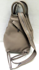 Valentina Women Convertible Backpack/Sling Leather Made In Italy New