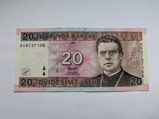Lithuanian Republic 20 Litu, 2007