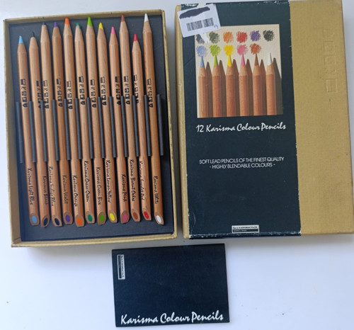 Berol karisma colour pencils - berol,
