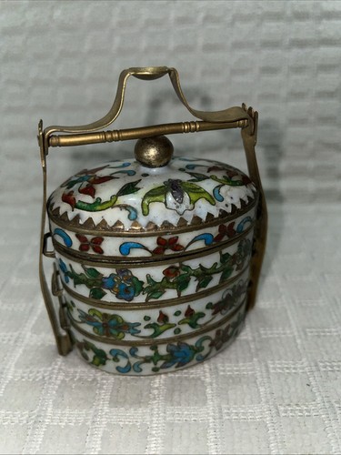 Cloisonné enamelled - cloisonné,