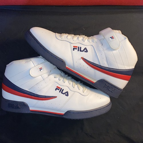Fila white navy - navy, red