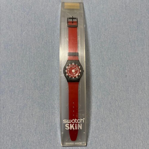 Swatch skin watch red - skin,