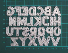 Alphabet Metal Cutting Dies, A