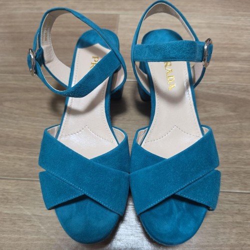 Prada suede sandals - prada,
