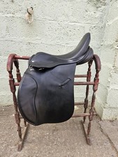17 Inch Black Ideal Med/wide Gp Saddle