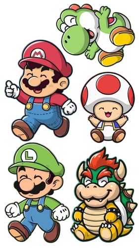 Colorful plumber sticker set - sticker,