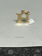 9CT GOLD INITIAL "H" PENDANT