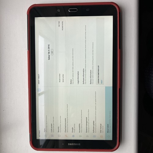 Samsung galaxy tab 16gb - galaxy, a6