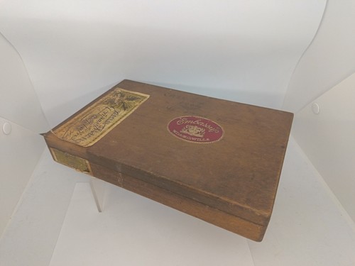 Vintage rosewood cigar - cigar, box