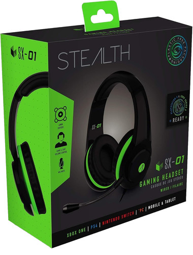Stealth wired stereo - sx-01,