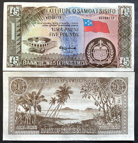 Western samoa pounds 2020 - pounds,