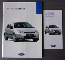 FORD FOCUS RANGE 1998 UK Mkt
