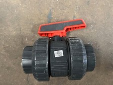 2" PVC FITTING Double Union Ball Valve CEPEX HIGH QUALITY RED HANDLE 36506