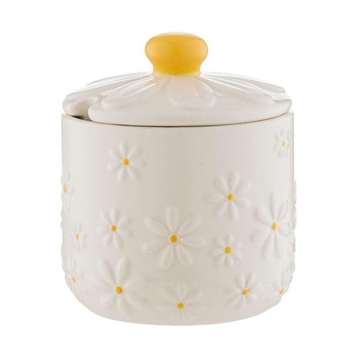 Daisy sugar bowl - daisy, with