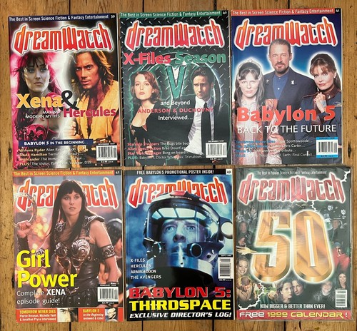 Dreamwatch magazine issues - dreamwatch,