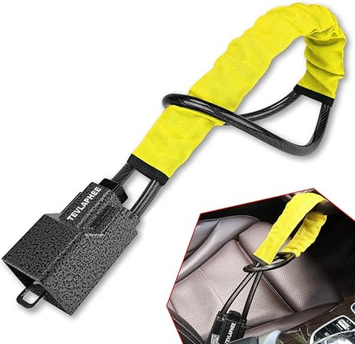 Upgraded steering wheel lock - steering,
