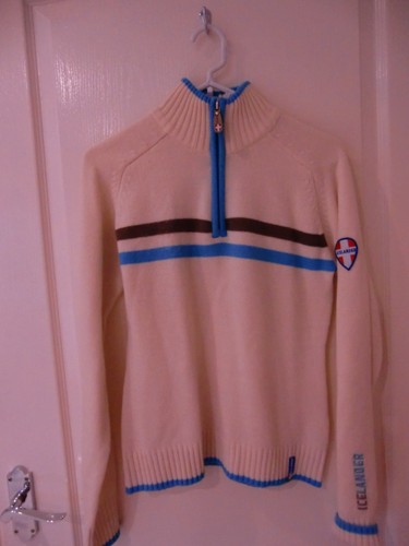 Icelander women ski jumper - ski,