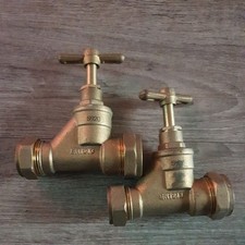 25mm to 22mm Stop Tap x 2