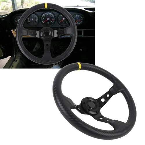 Racing steering wheel - wheel, deep
