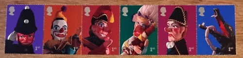 Punch and judy stamps set - punch,