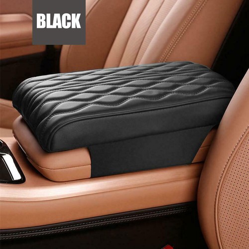 Black leather car center - pu,