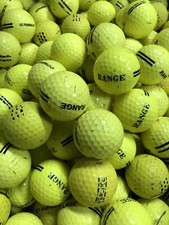 NEW driving range golf balls - YELLOW or WHITE available