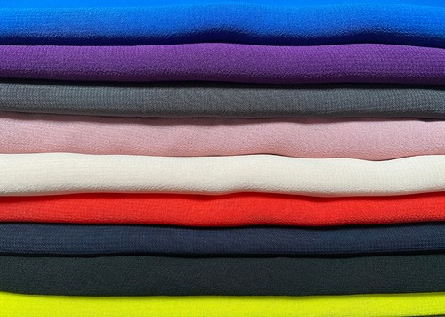 Premium plain crepe chiffon - premium,