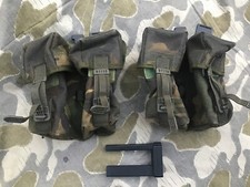TWO Twin PLCE Ammo Webbing Pouches and Speed-loader