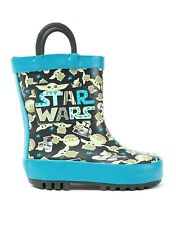 boys kids toddler first walkers  star wars Baby Grogu Wellington Boots