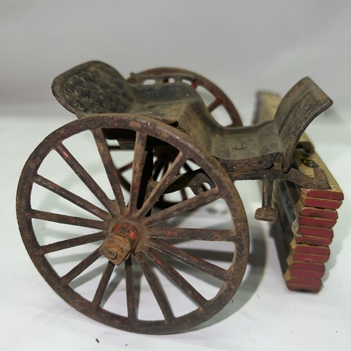 Antique cast iron horse - antique,