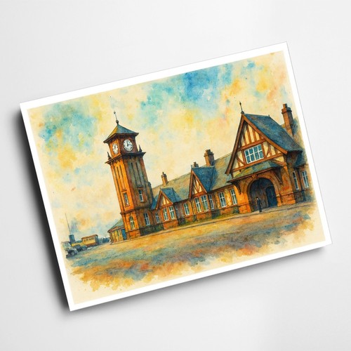 Print the station - a6, pier