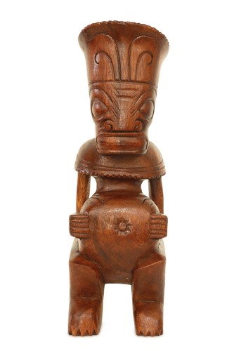 Wooden hand carved - 12",