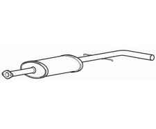Quality Centre Exhaust Middle