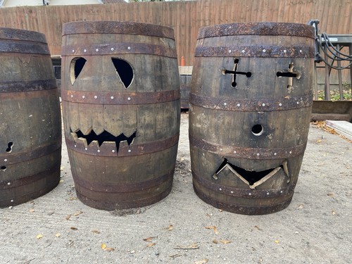 Halloween jack lantern - jack-o-lantern, oak