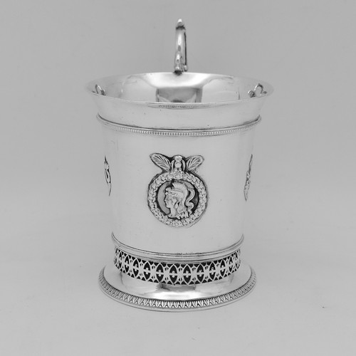 French antique 950 silver cup - french,