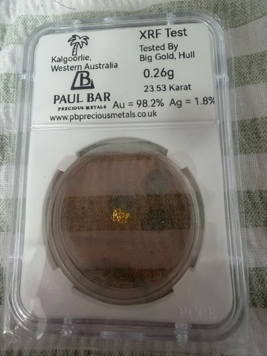 Gold nugget 26g - gold,