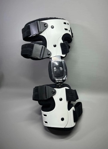 Hinged knee brace unloader - brace, oa